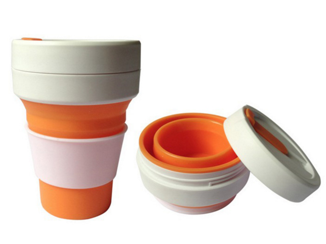 OEM Silicone Portable Folding Water Coffee Cup