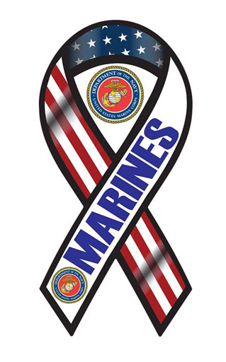 USA Marines Car Magnets