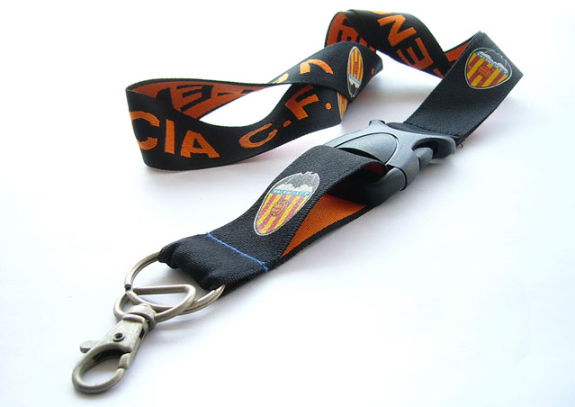 Neck Lanyard with Woven Logo