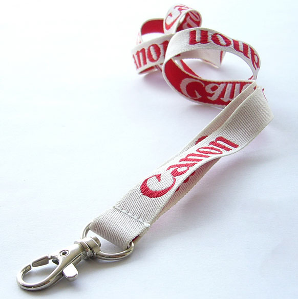 Promotional Woven Logo Neck Lanyard