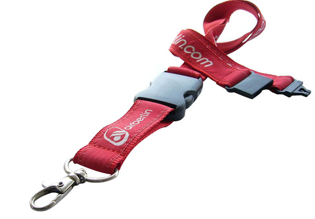 Woven Logo Lanyard