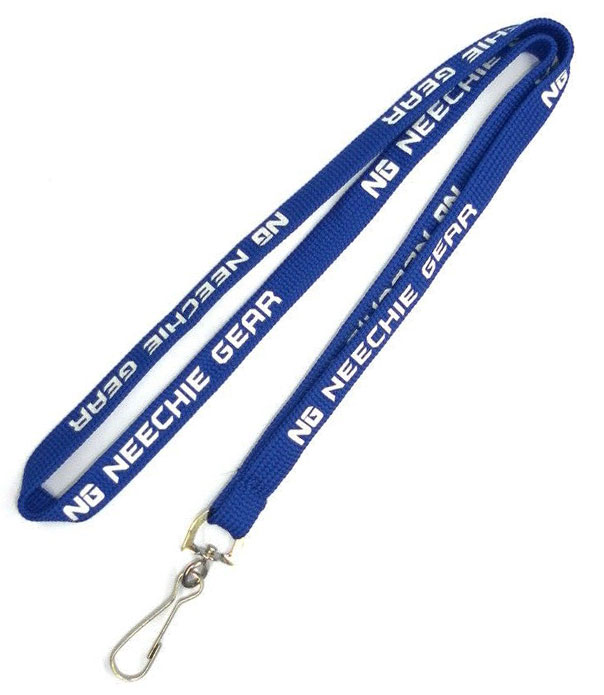 Silk Screen Tubular Lanyard