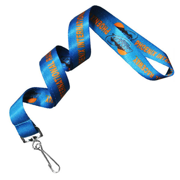 Custom Logo Nylon Badge Lanyard