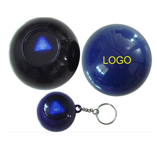 Custom Magic Ball Keychain