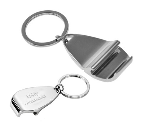 Metal Bottle Opener Keychain