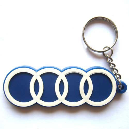 Custom Logo 3D PVC Keychain