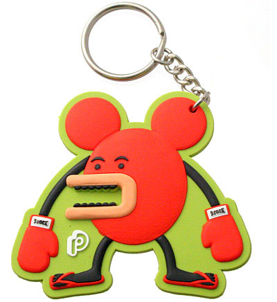 Promotional Soft PVC Keyring