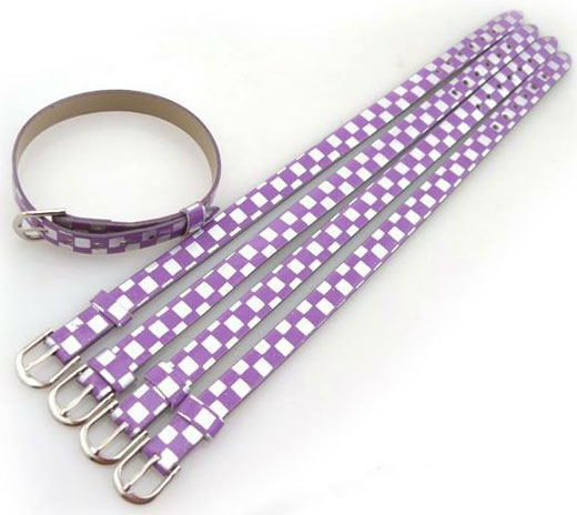 Printed Leather Wristband