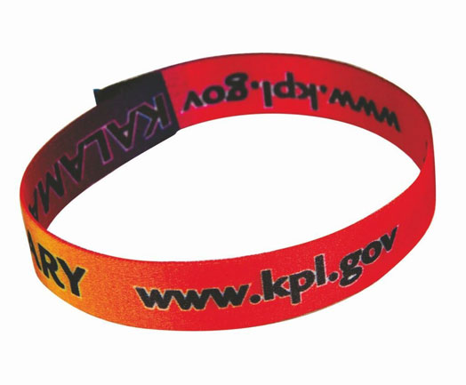 Promotional Polyester Woven Wristband