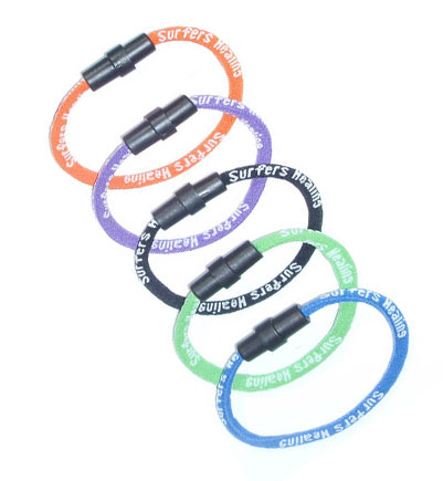 Jacquard Logo Cord Wristband