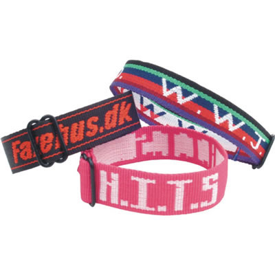 Woven Logo Wristband