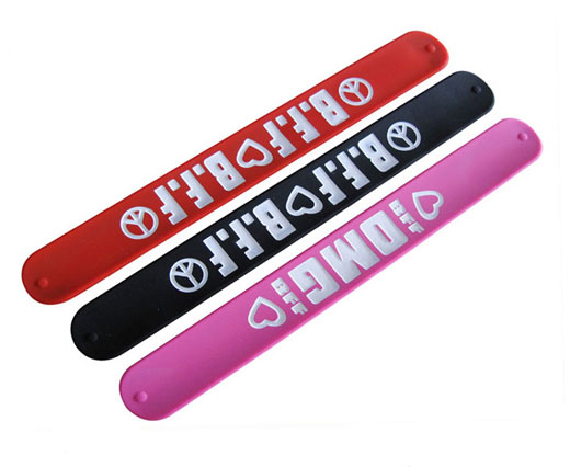 Silicone Slap Bracelets