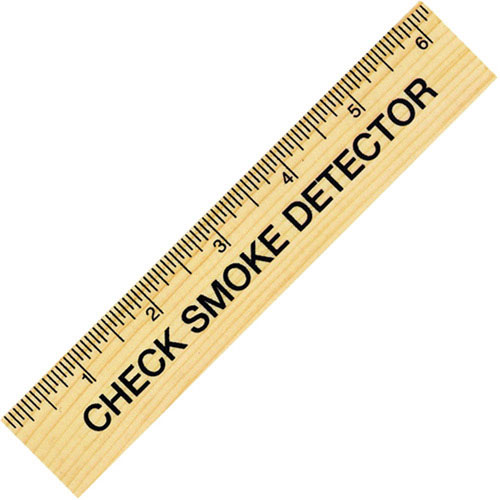 6'' Wooden Ruler