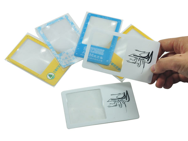 PVC Magnifier with Ruler