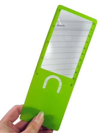 PVC Magnifier Bookmarkers