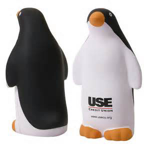 Penguin Shape PU Stress Reliever