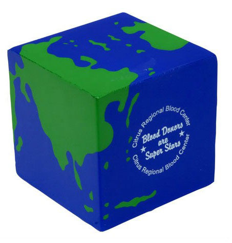 Globe PU Cube Stress Reliever