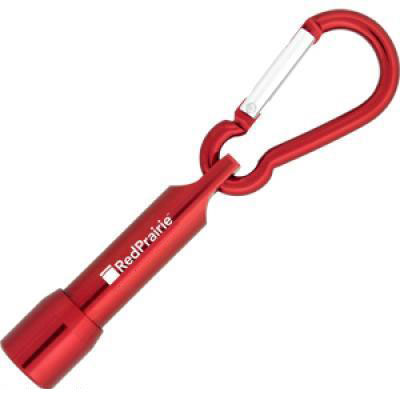 Promotional Mini Metal Carabiner Flashlight