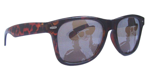 Sunglasses with Printed Lens