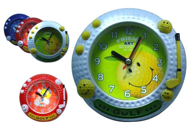 Golfball Shape Alarm Clock