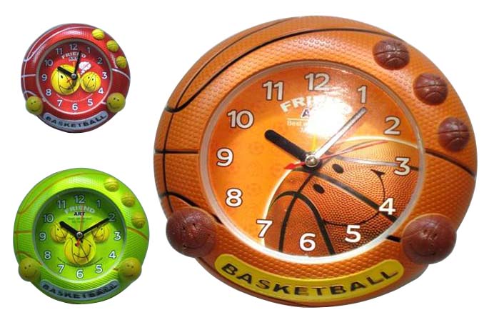 Basketball Shape Alarm Clock