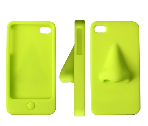 Nose Silicone Iphone Cover