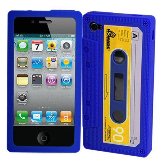 Cassette Silicone Iphone Cover