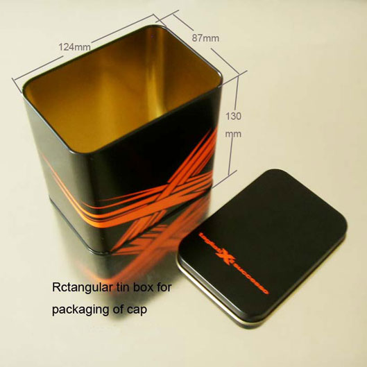 Custom Logo Tin Box