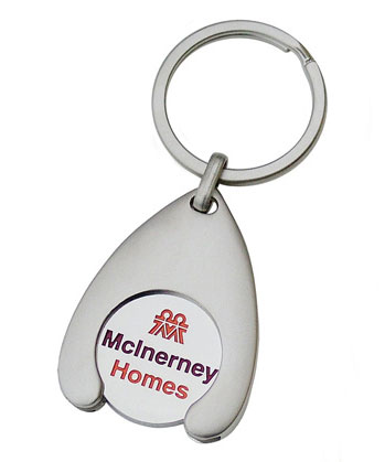 Trolley Token Key Ring