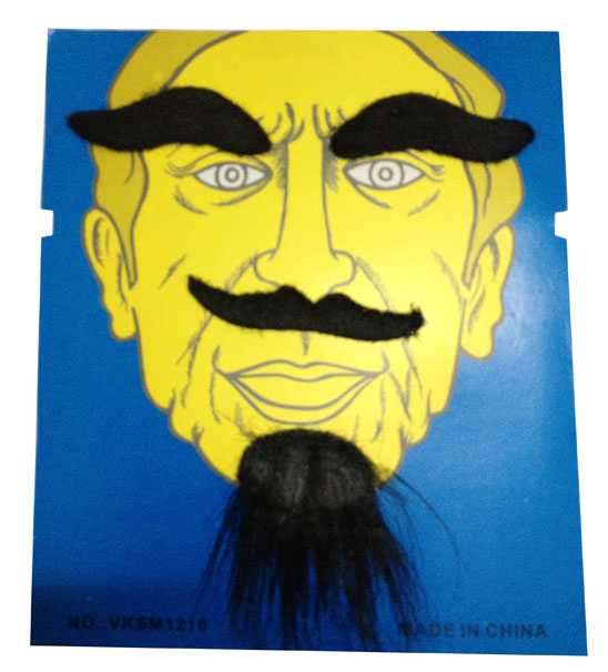 Fake Mustache with Custom        Printing Paper Card