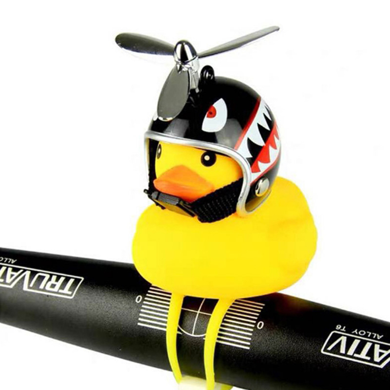 OXGIFT Wholesale Led light Yellow Duck kids bicycle bell