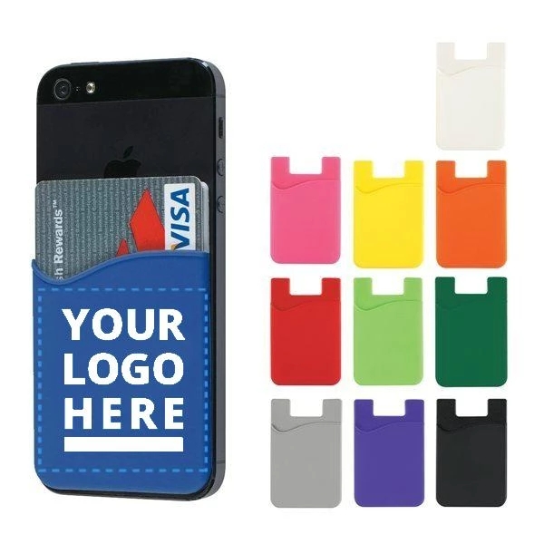 Promotional Custom Logo Adhesive Cell Phone Wallets