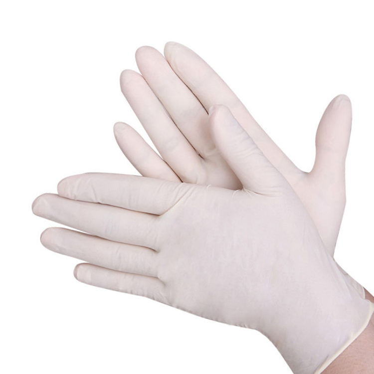 Disposable Powder Free Latex Examination Gloves/disposable g