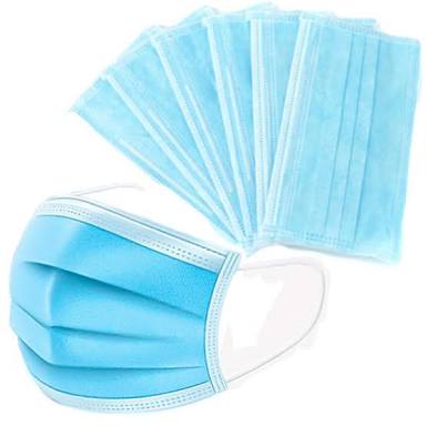 factory price disposable face mask 3 plys nonwoven ISO certi